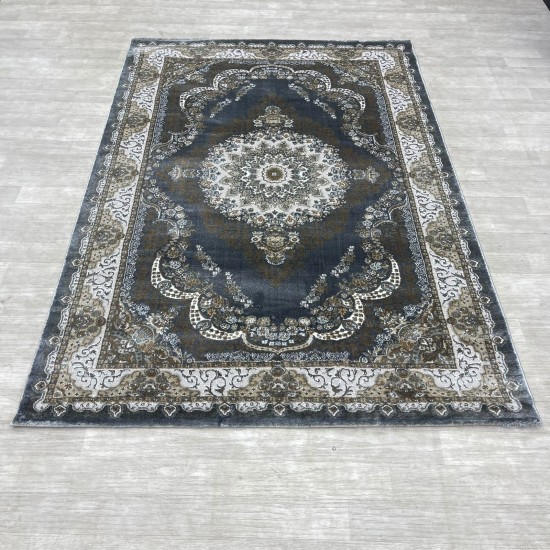 Almas Classic Turkish Carpet 10941A gray Color Size 50*80