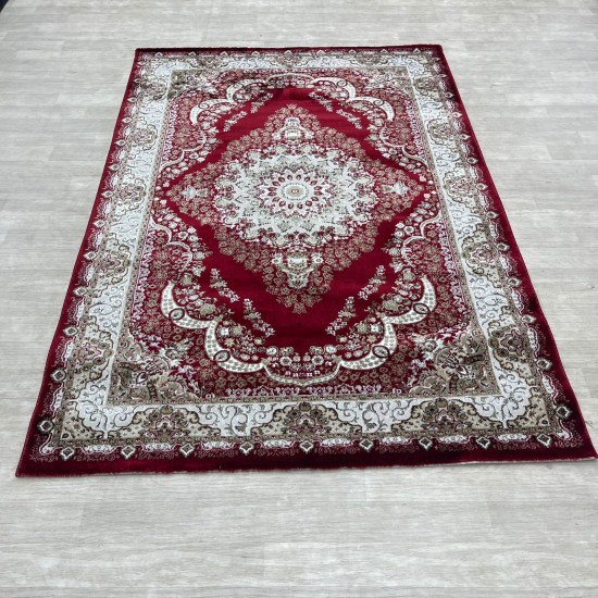 Almas Classic Turkish Carpet 10941A red color size 50*80