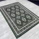 Turkish classic diamond carpet 10939A green color size 200*300