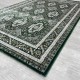 Turkish classic diamond carpet 10939A green color size 200*300