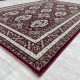 Turkish classic diamond carpet 10939A red color size 200*300