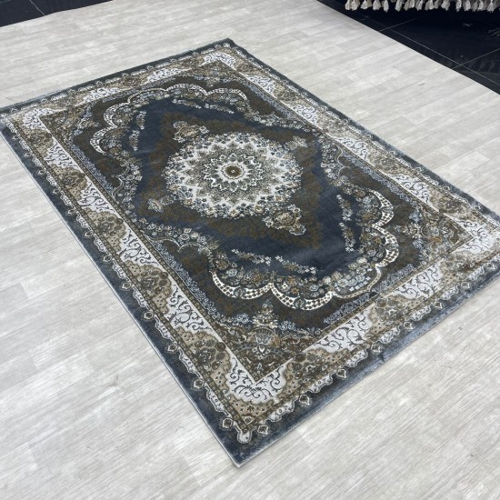 Almas Classic Turkish Carpet 10941A gray Color Size 50*80