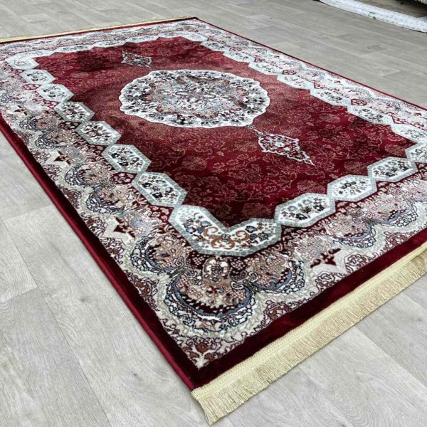 سجاد تركي كاشان 1019A احمر مقاس 500*800