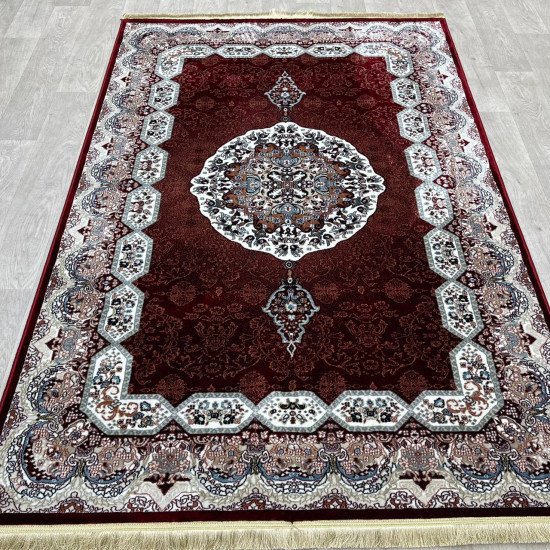 سجاد تركي كاشان 1019A 11ملى احمر مقاس 250*350