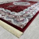 Turkish carpet Kashan 1019A 11 mm red size 400*600