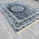 Turkish carpet Kashan 1019A 11 mm gray size 100*300