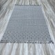 Bulgari Nordic Carpet 19527B Gray White Size 150*220