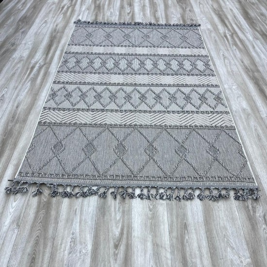 Bulgari Nordic Rugs 19409D Gray Beige Size 150*220