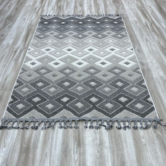 Bulgari Nordic Carpet 19513C Gray Size 100*200