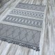 Bulgari Nordic Rugs 19409D Gray Beige Size 50*80