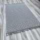 Bulgari Nordic Carpet 19527B Gray White Size 100*200