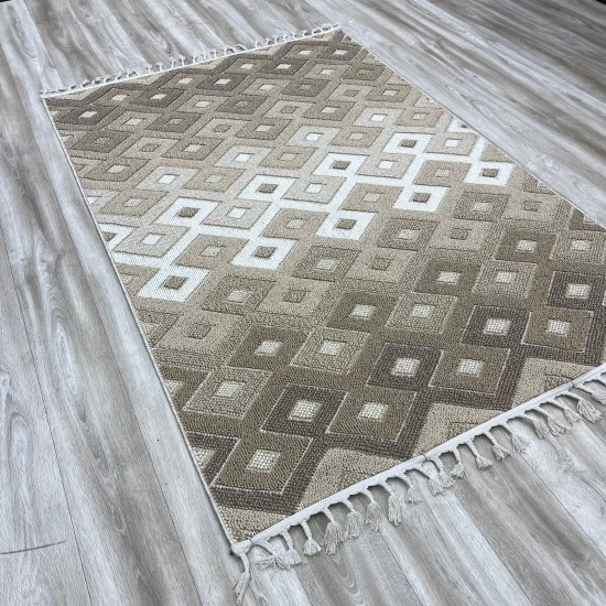 Bvlgari Nordic Carpet 19513C Beige White Size 300*400