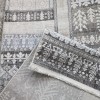 سجاد ارتلاين بوهيمي تركي 1906B انثراسيت بوني دائري مقاس 150*150