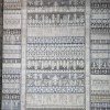 سجاد ارتلاين بوهيمي تركي 1906B انثراسيت بوني دائري مقاس 150*150