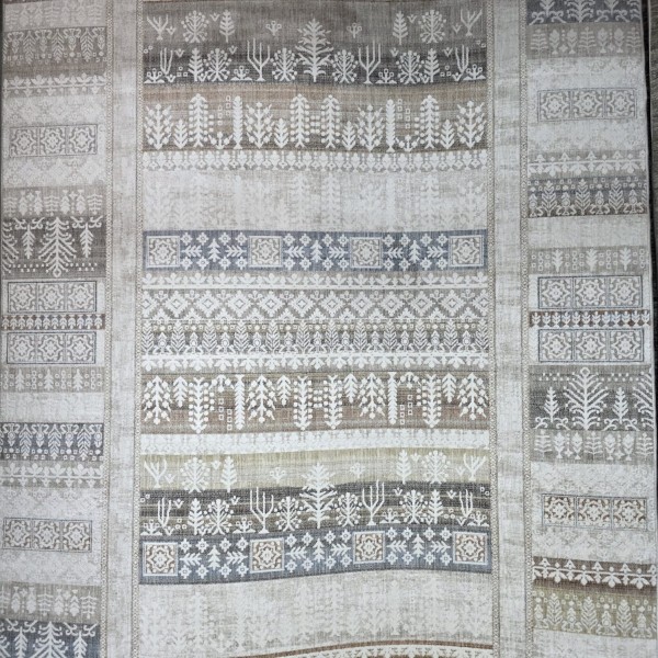 سجاد ارتلاين بوهيمي تركي 1906B كريم فيزون مقاس 150*220