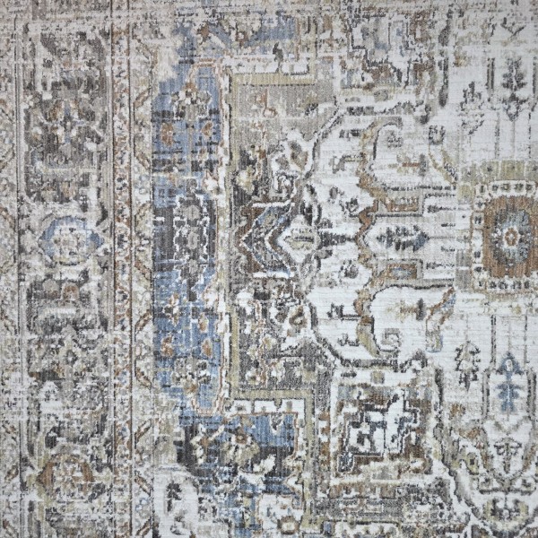 سجاد ارتلاين بوهيمي تركي 1923A كريم سماوي مقاس 150*220