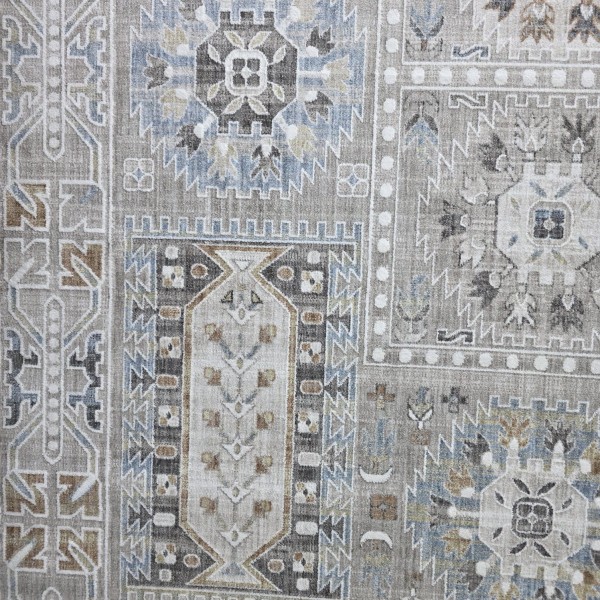سجاد ارتلاين بوهيمي تركي A258B فيزون بني مقاس 100*300