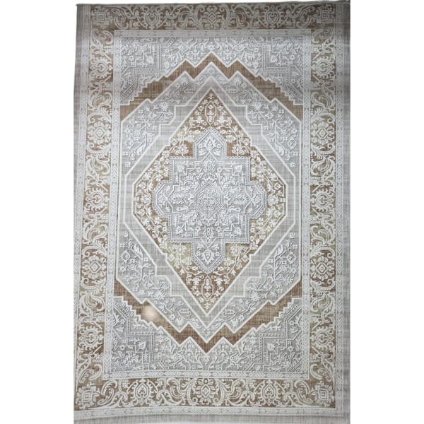 سجاد ارتلاين بوهيمي تركي A193C كريم ذهبي مقاس 150*220