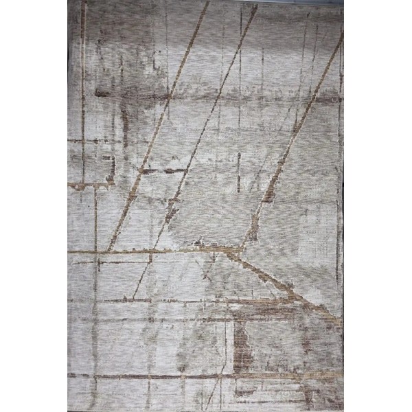 Turkish Bohemian Rug 2309A brown Beige Size 300*400