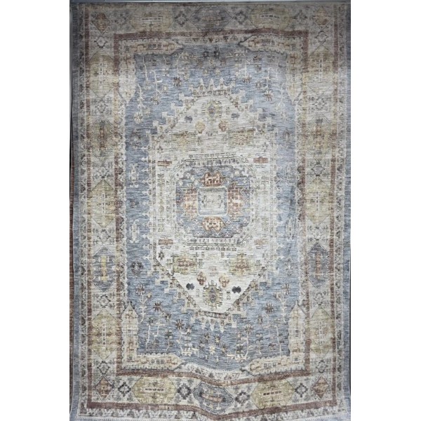 سجاد بوهيمي تركي A640A انتراسيت غامق مقاس 50*80