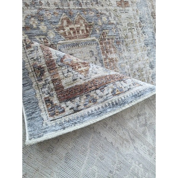 سجاد بوهيمي تركي A640A انتراسيت غامق مقاس 50*80