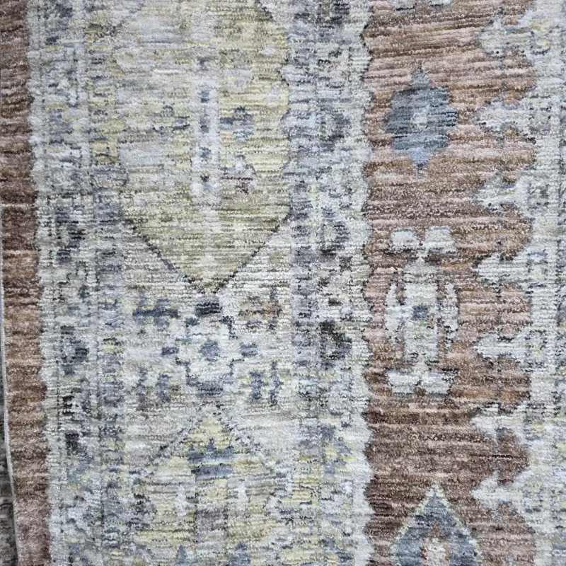سجاد بوهيمي تركي A640A انتراسيت اصفر مقاس 300*400