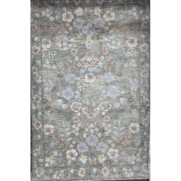 سجاد بوهيمي تركي هيربولين A492A اخضر مقاس 200*300