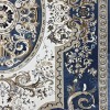 Shiraz A706C classic thick soft blue Turkish rug size 50*80