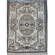 سجاد تركي شيراز A706C كلاسيك سميك ناعم كريم مقاس  100*200