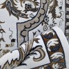 Shiraz A706C classic thick soft cream Turkish rug size 400*600