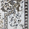 Shiraz A706C classic thick soft cream Turkish rug size 400*600