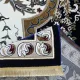 سجاد تركي شيراز A706C كلاسيك سميك ناعم كحلي مقاس 300*400