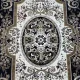 سجاد تركي شيراز A706C كلاسيك سميك ناعم كحلي مقاس 300*400