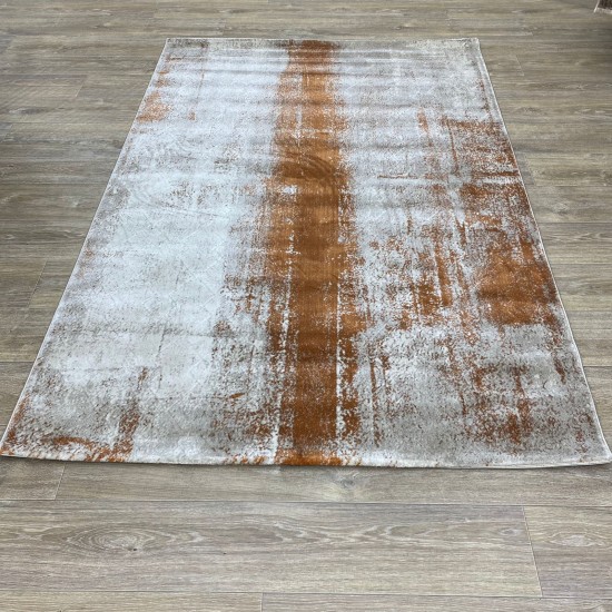 Bvlgari mirror carpet 0185 orange beige size 80*150