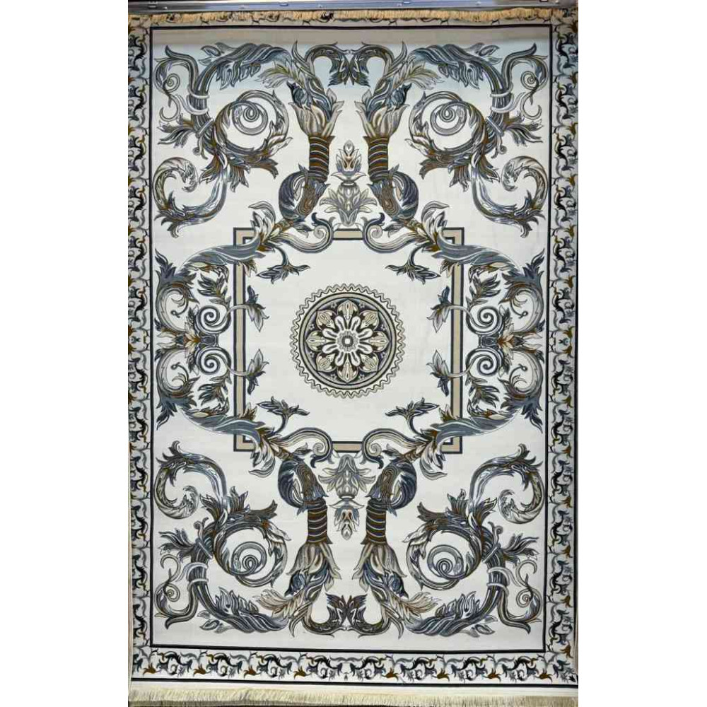 سجاد إيراني درجة أولى سجاد فاخر مصنوع بدقة عالية من أفضل أنواع الصوف والحريرنقشه ملكي2 الون كريم مقاس 300*400 سجاد إيراني درجة أولى سجاد فاخر مصنوع بدقة عالية من أفضل أنواع الصوف والحريرنقشه ملكي2 الون كريم مقاس 300*400