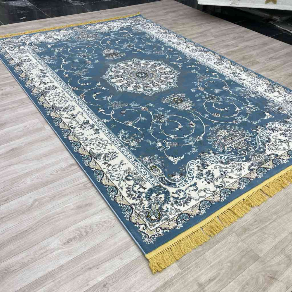 سجاد تركي تبريز كلاسيك سميك ناعم 2767B سماوي عنابي مقاس 500*700 سجاد تركي تبريز كلاسيك سميك ناعم 2767B سماوي عنابي مقاس 500*700