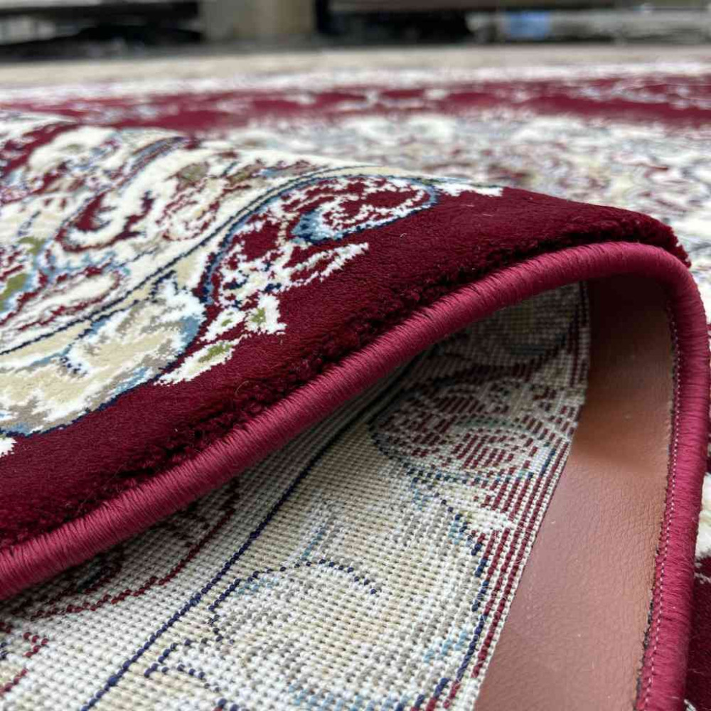 سجاد تركي تبريز كلاسيك سميك ناعم 2767B احمر عنابي مقاس 100*300 سجاد تركي تبريز كلاسيك سميك ناعم 2767B احمر عنابي مقاس 100*300