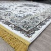 سجاد تركي تبريز كلاسيك سميك ناعم 2767B ابيض مقاس 500*800