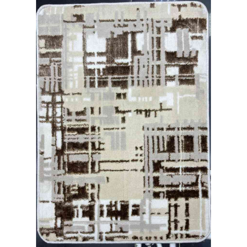 موكيت ستايل 5 نقشه DN07A تركي تناسب جميع الفرف لون بيج و بني