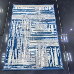 Turkish Super bourse carpet R2874A cyan color