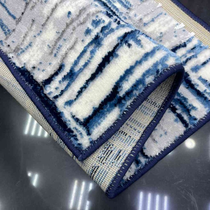 Turkish Super bourse carpet R2874A navy color