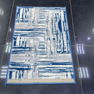 Turkish Super bourse carpet R2874A cyan color