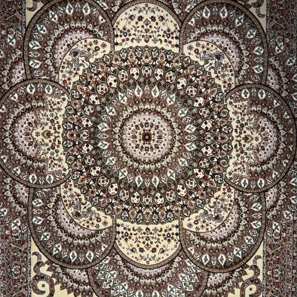 سجاد الواحة تركي H5307C بوني كريم مقاس 100*200