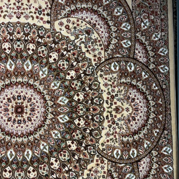سجاد الواحة تركي H5307C بوني كريم مقاس 100*200