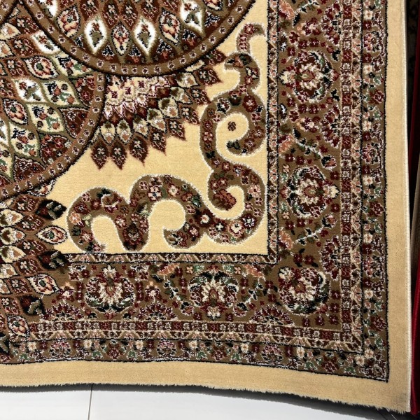 سجاد الواحة تركي H5307C بوني كريم مقاس 100*200