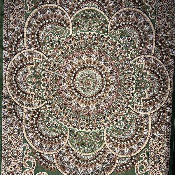 AL WAHA Turkish Rug H5307C Sky green Size 200*300