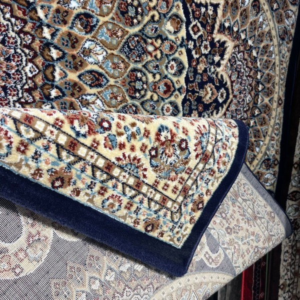 سجاد الواحة تركي H5307C كحلي مقاس 400*600