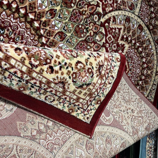 سجاد الواحة تركي H5307C احمر غامق مقاس 400*600