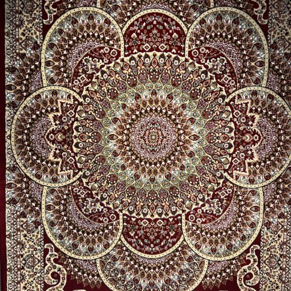 سجاد الواحة تركي H5307C احمر غامق مقاس 400*600