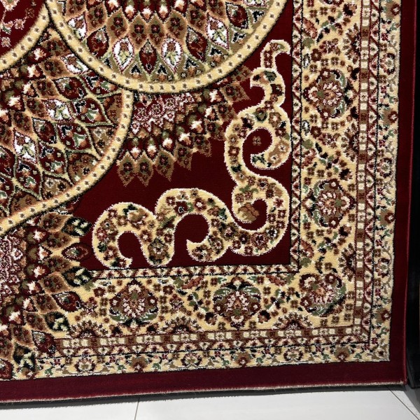 سجاد الواحة تركي H5307C احمر غامق مقاس 400*600